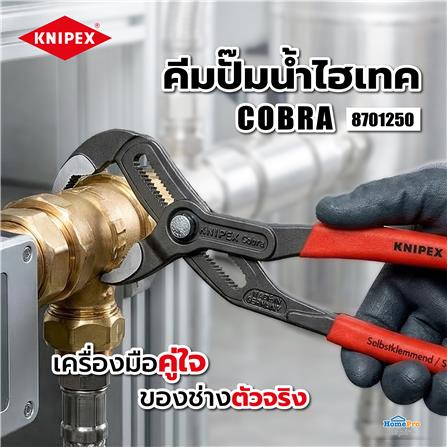 คีมปั๊มน้ำไฮเทค COBRA KNIPEX 8701250_4