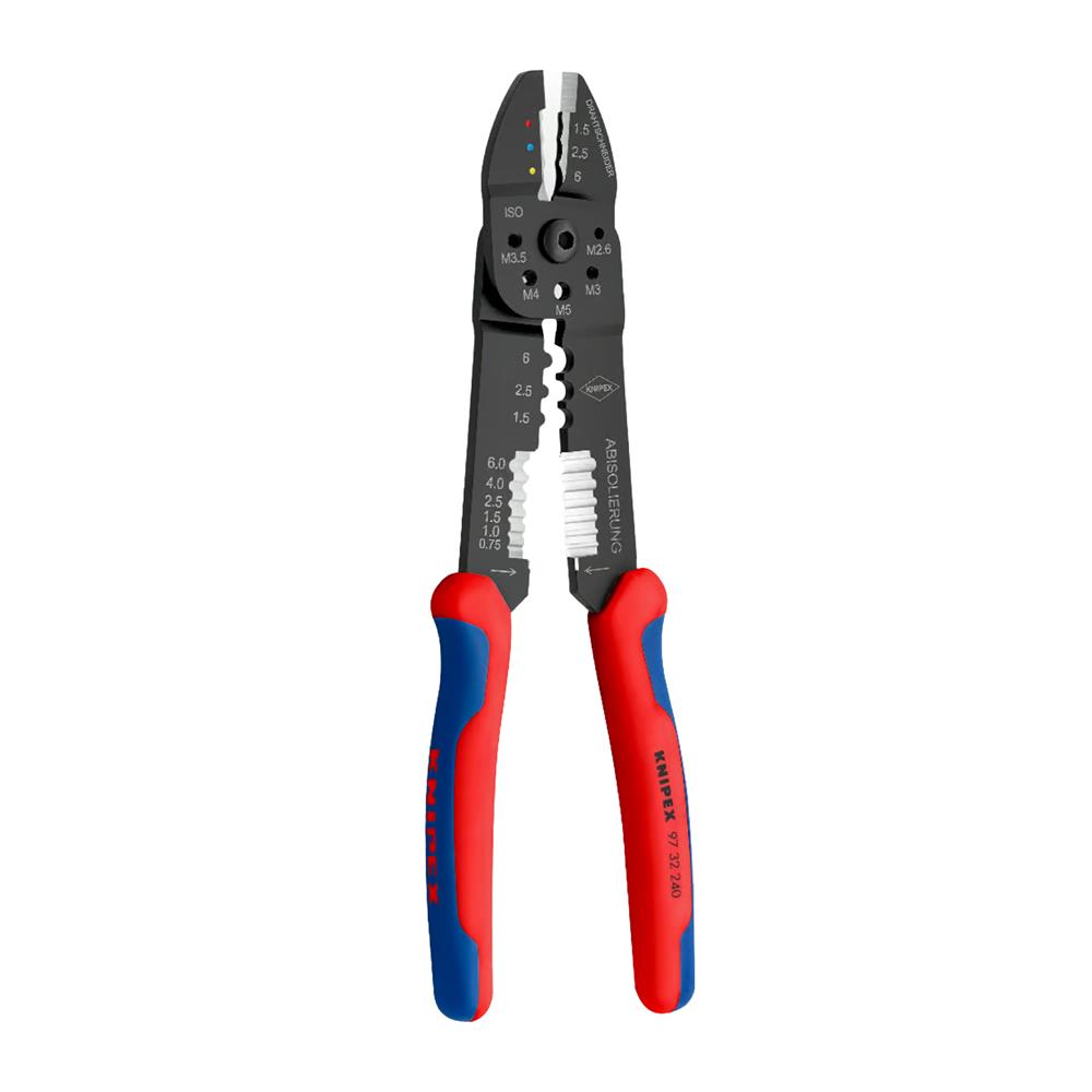 คีมย้ำหางปลา KNIPEX 9732240