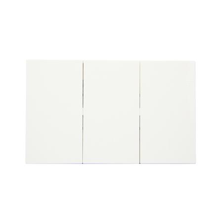 ชุดสวิตช์ 2 ทาง 3 ช่อง BTICINO NEXY SQW4003A3L สีขาว_0