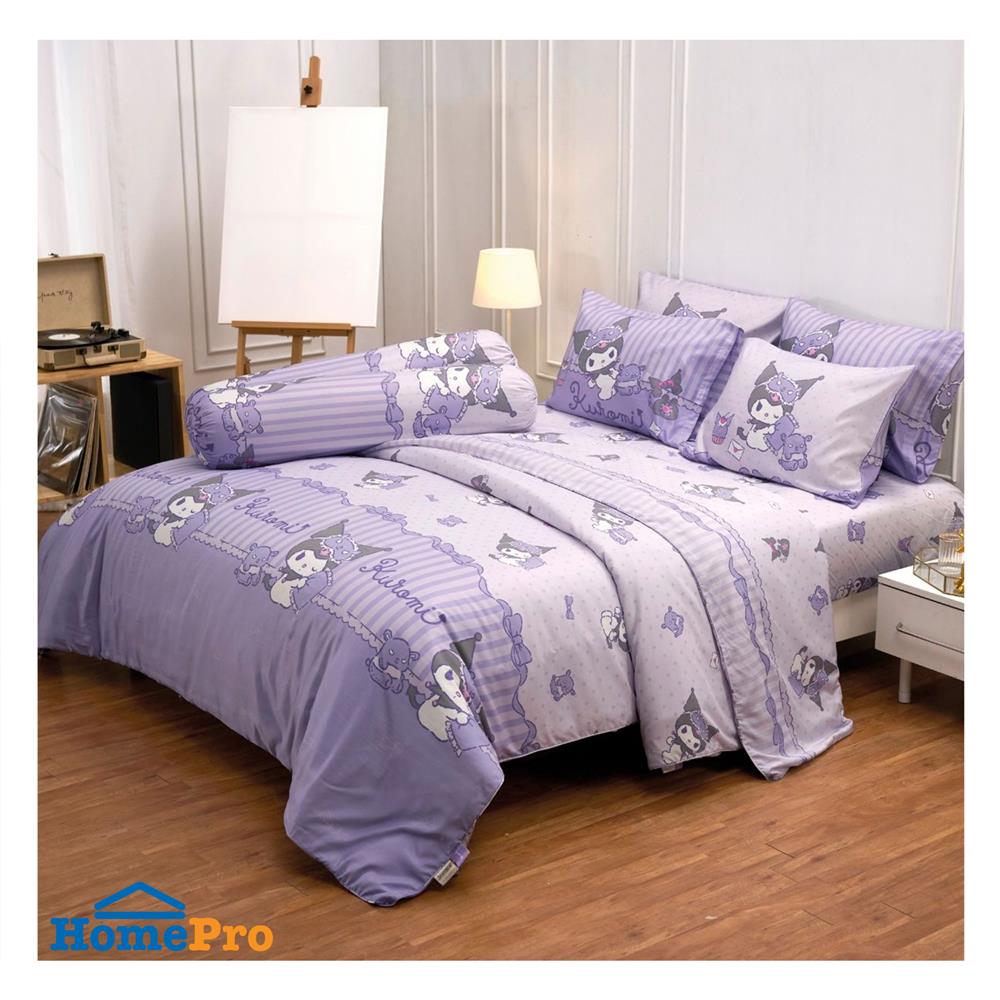 ชุดผ้าปูที่นอน 6 ฟุต (ชุด 5 ชิ้น) JESSICA KUROMI 20164-T026