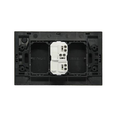 ชุดสวิตช์ 2 ทาง 1 ช่อง BTICINO NEXY SQW4003A1L สีดำ_2