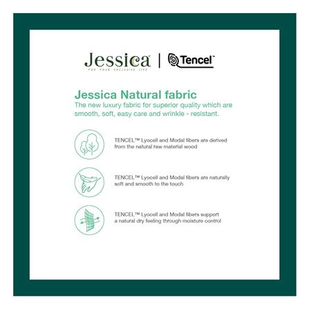 ชุดผ้าปูที่นอน 3.5 ฟุต (ชุด 4 ชิ้น) JESSICA BAMBI 22052-T028_8