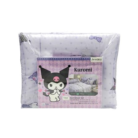 ชุดผ้าปูที่นอน 3.5 ฟุต (ชุด 4 ชิ้น) JESSICA KUROMI 22052-T026_3