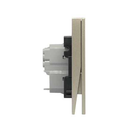 ชุดสวิตช์ 1 ทาง 3 ช่อง BTICINO NEXY SQT4001A3L สีบรอนซ์ทอง_2