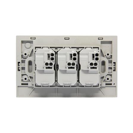 ชุดสวิตช์ 1 ทาง 3 ช่อง BTICINO NEXY SQT4001A3L สีบรอนซ์ทอง_3