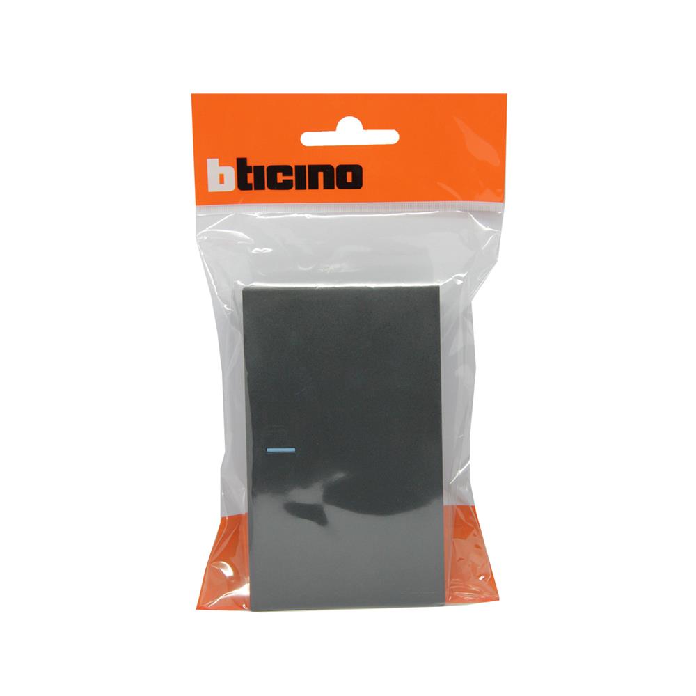 ชุดสวิตช์ 1 ทาง 1 ช่อง BTICINO NEXY SQG4001A1L สีดำ