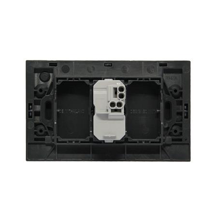 ชุดสวิตช์ 1 ทาง 1 ช่อง BTICINO NEXY SQG4001A1L สีดำ_2