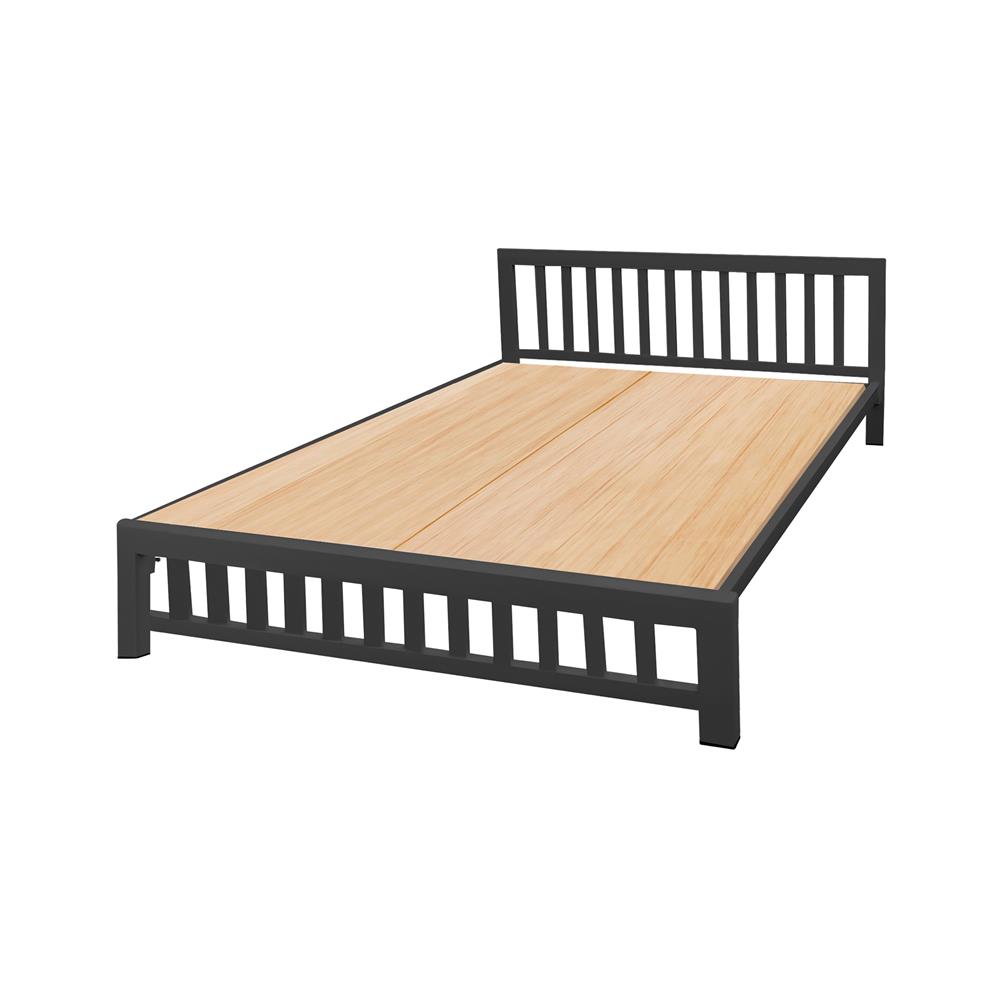 เตียงเหล็ก 5 ฟุต THAIBULL SSTVIE-032-150RW สีดำ