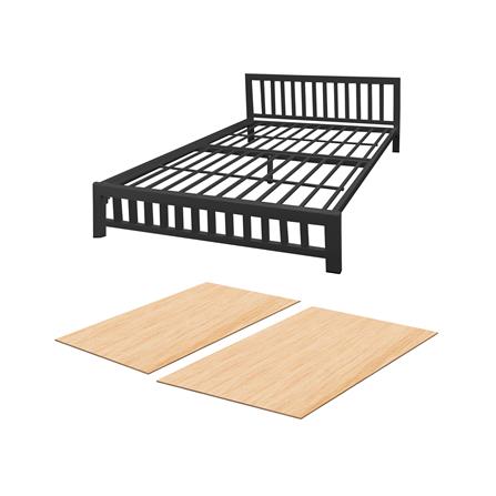 เตียงเหล็ก 5 ฟุต THAIBULL SSTVIE-032-150RW สีดำ_3