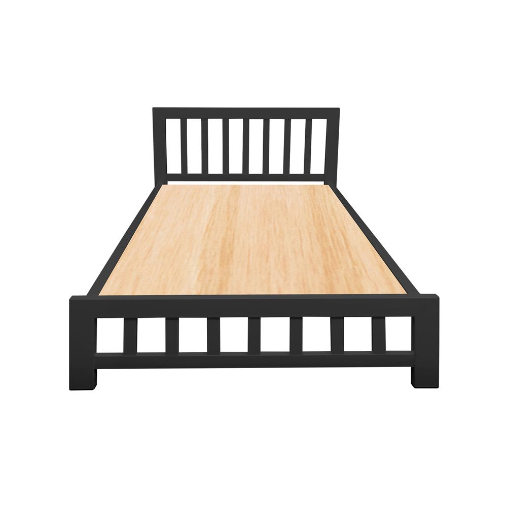 เตียงเหล็ก 3.5 ฟุต THAIBULL SSTVIE-032-105RW สีดำ