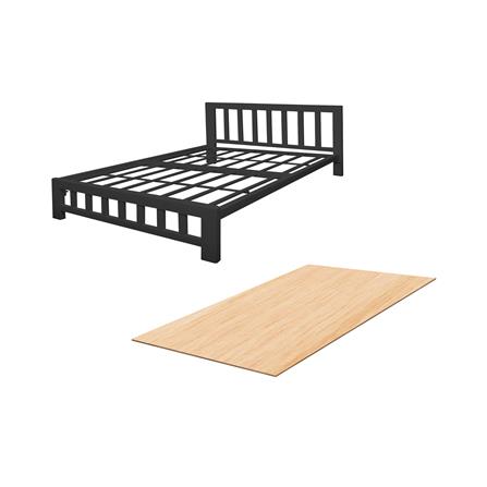 เตียงเหล็ก 3.5 ฟุต THAIBULL SSTVIE-032-105RW สีดำ_3