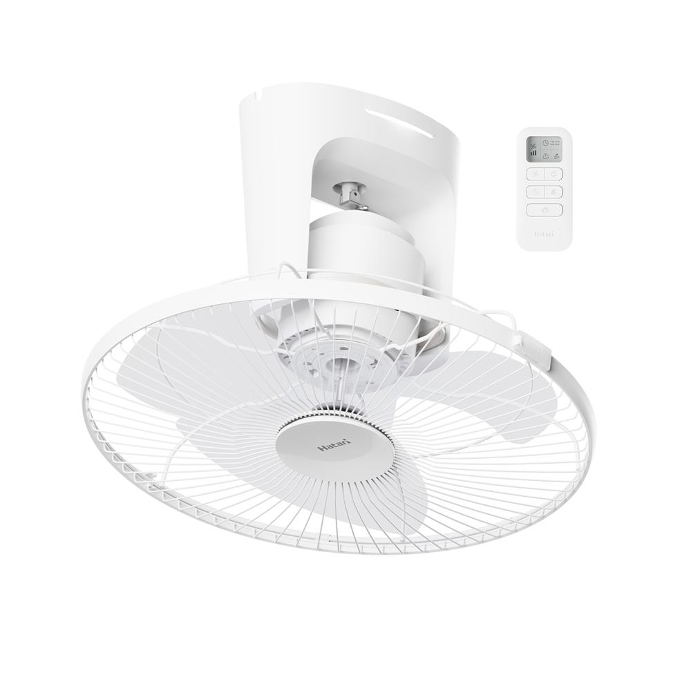 พัดลมติดเพดาน 16 นิ้ว HATARI C16R1 WHITE สีขาว