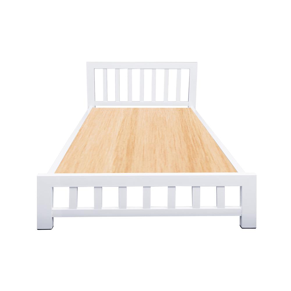 เตียงเหล็ก 3.5 ฟุต THAIBULL SSTVIE-032-105RW สีขาว