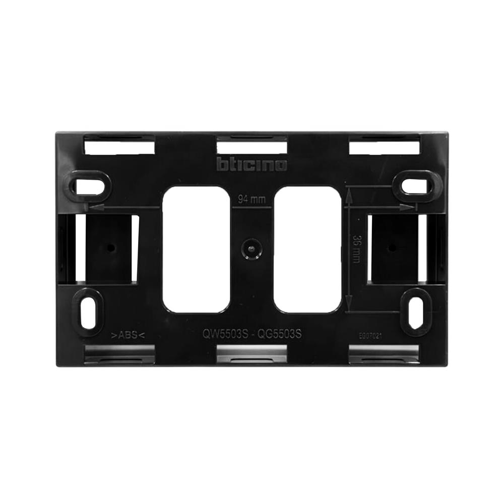 กล่องลอย BTICINO NEXY QG5503S 2x4 นิ้ว สีดำ