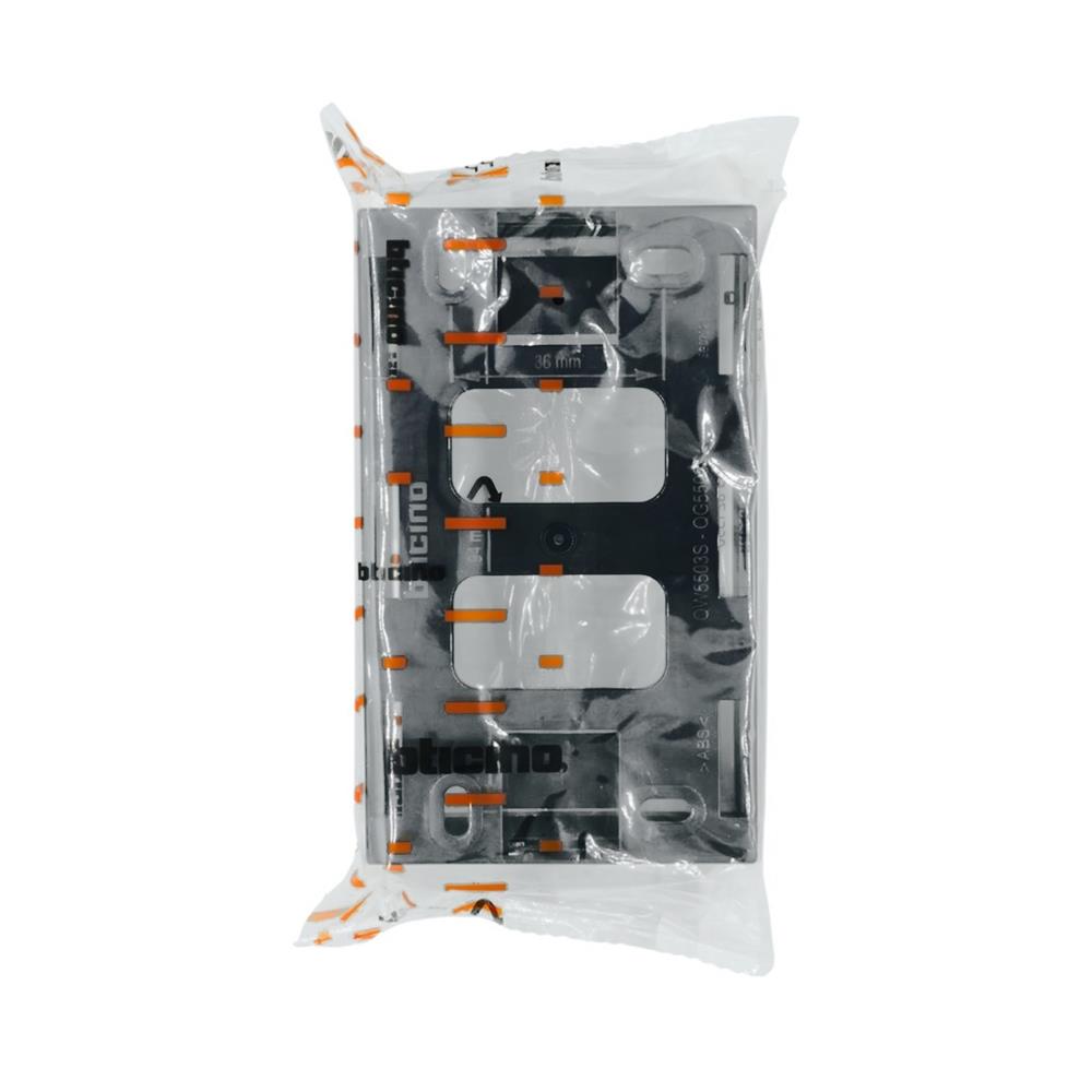 กล่องลอย BTICINO NEXY QG5503S 2x4 นิ้ว สีดำ