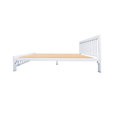 เตียงเหล็ก 5 ฟุต THAIBULL SSTVIE-032-150R สีขาว_2