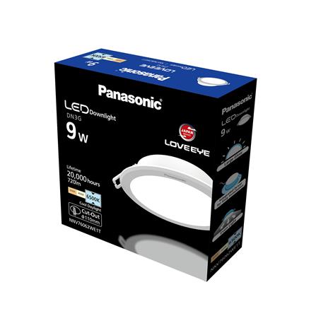 ดาวน์ไลท์ LED PANASONIC NNV76062WE1T 4 นิ้ว 9 วัตต์ DAYLIGHT สีขาว_3