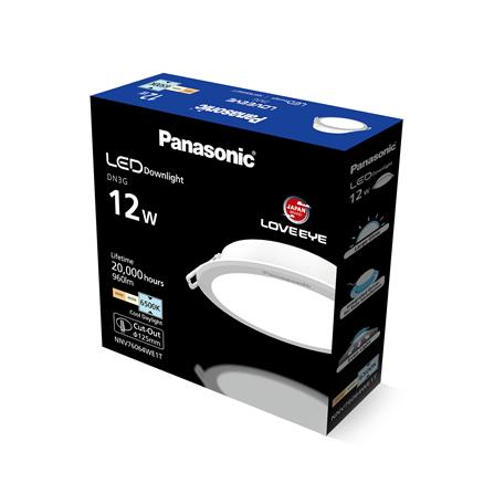 ดาวน์ไลท์ LED PANASONIC NNV76064WE1T 5 นิ้ว 12 วัตต์ DAYLIGHT สีขาว_3