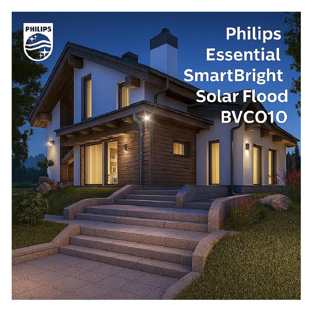 สปอตไลท์ SOLAR PHILIPS BVC010 200 วัตต์ DAYLIGHT สีเทา/ดำ