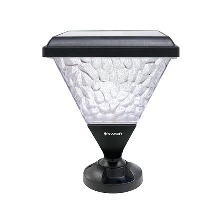 ไฟหัวเสา SOLAR RACER VERONA2 60 วัตต์ DAYLIGHT/COOL WHITE/WARM WHITE สีดำ_0