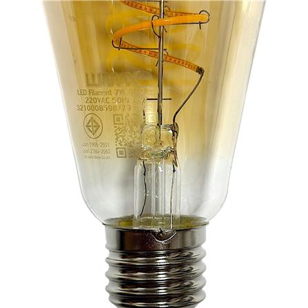 หลอด LED LUMAX FILAMENT ST64 V2 7 วัตต์ WARM WHITE E27_2