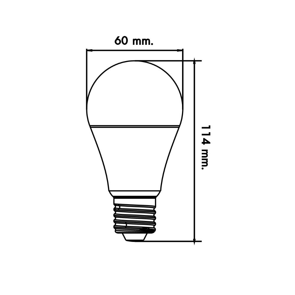 หลอด LED LUMAX ECO BULB 9 วัตต์ COOL WHITE E27