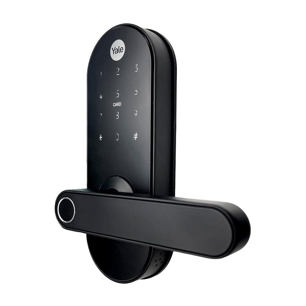 กลอนประตูดิจิตอล YALE UNO-ODM10-BK สีดำ