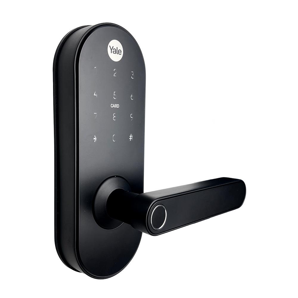 กลอนประตูดิจิตอล YALE UNO-ODM10-BK สีดำ