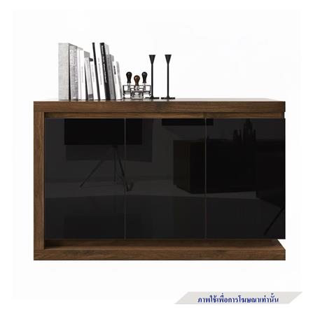 ตู้เตี้ย TOMATO HOME TH-SB-D04 119 ซม. สีวอลนัท/ดำ_2