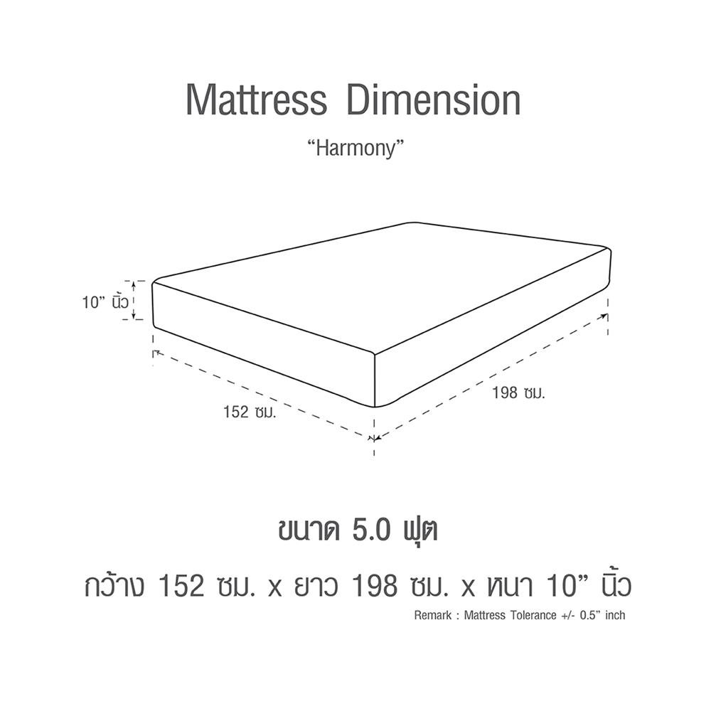 ที่นอน 5 ฟุต SERA GRANDE HARMONY