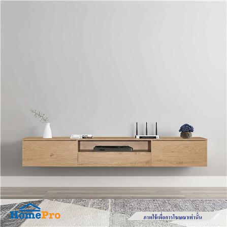 ตู้แขวนผนัง TOMATO HOME TH-TV-RWU-01 200 ซม. สีโอ๊ค_2