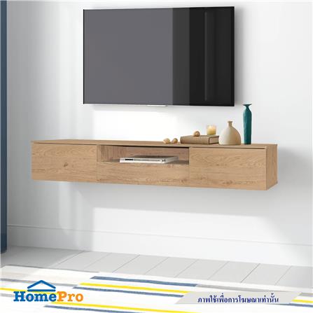 ตู้แขวนผนัง TOMATO HOME TH-TV-RWU-01 200 ซม. สีโอ๊ค_3