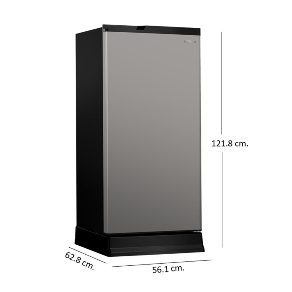 ตู้เย็น 1 ประตู HITACHI HR1S5187MNGTH 6.6 คิว สีเทา