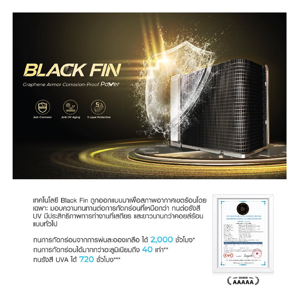 แอร์ผนัง HAIER HSU-24VRWA05BF 24000 บีทียู อินเวอร์เตอร์