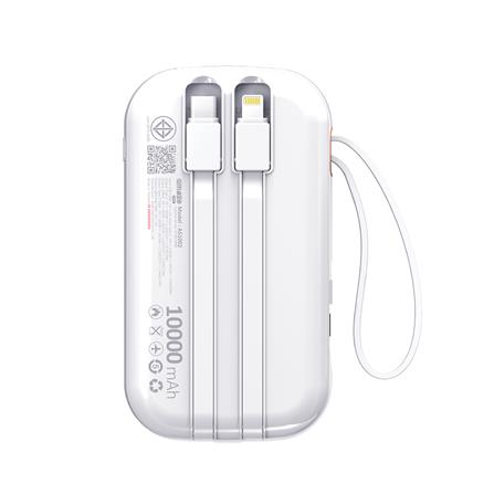 แบตสำรอง AMAZE ONE AMCB004 10000 MAH สีขาว_1