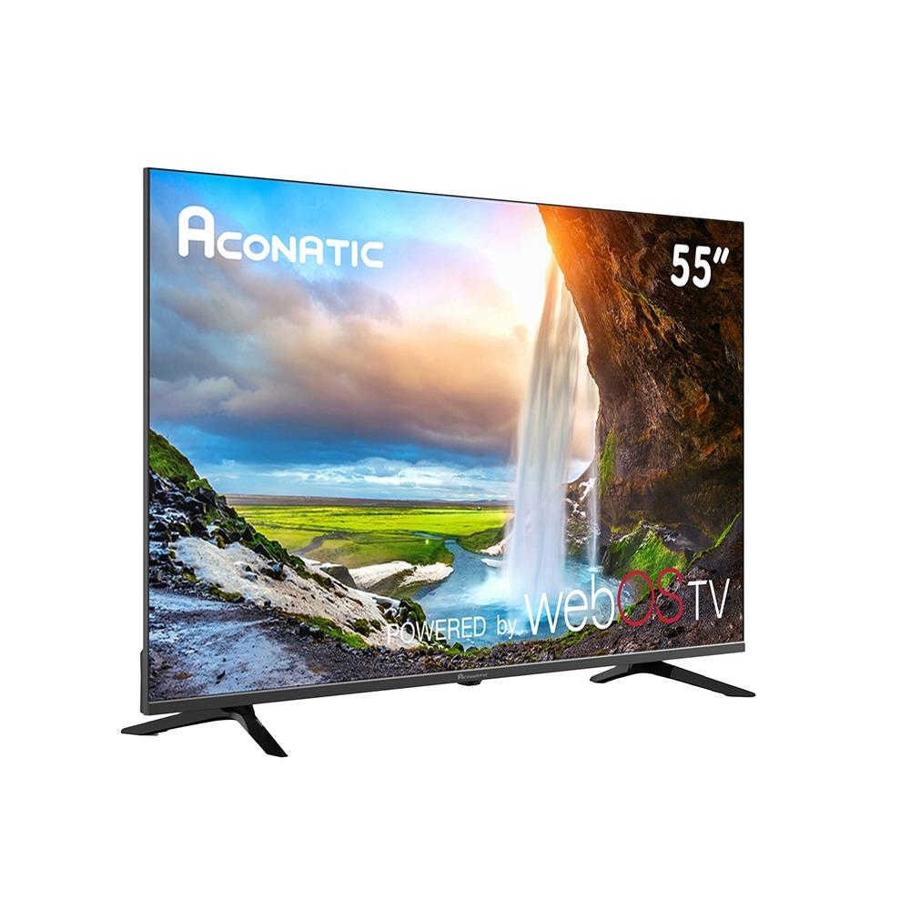 ทีวีคิวแอลอีดี 55 นิ้ว ACONATIC (4K, QLED, WEB OS) 55QSB340AN