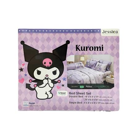 ชุดผ้าปูที่นอน 3.5 ฟุต (ชุด 3 ชิ้น) JESSICA KUROMI 20166-T026_3