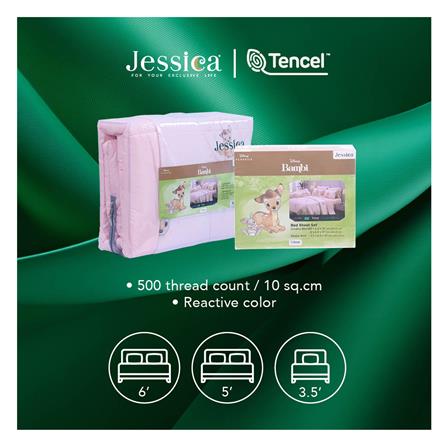 ชุดผ้าปูที่นอน 3.5 ฟุต (ชุด 3 ชิ้น) JESSICA BAMBI 20166-T027_7