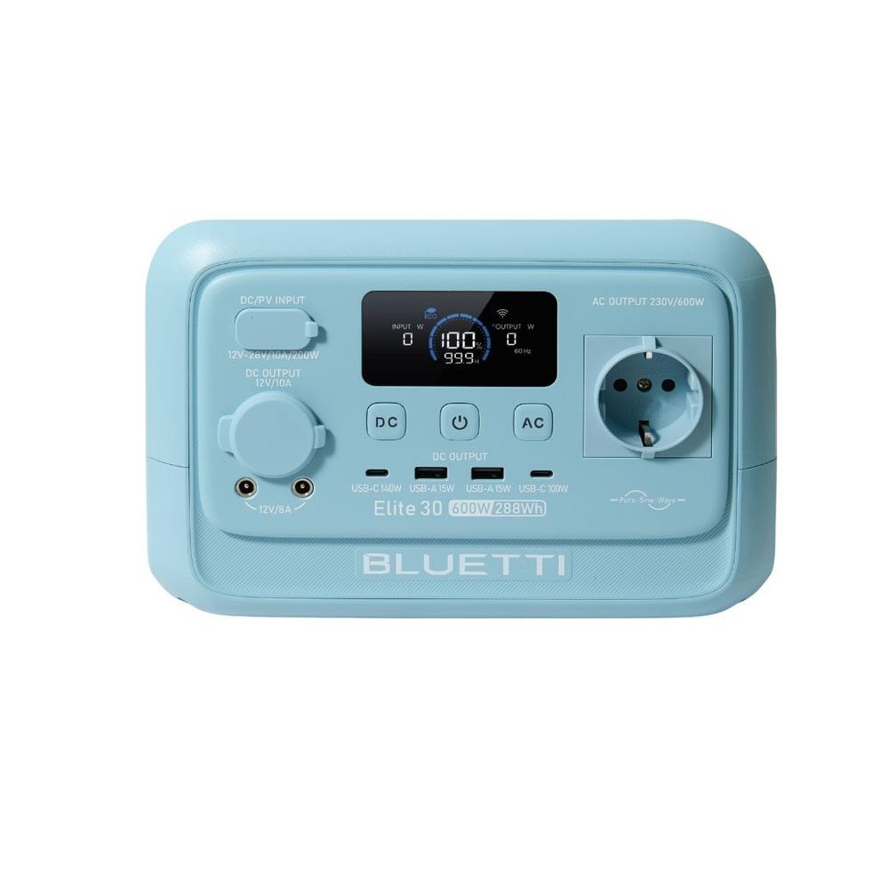 POWER BOX BLUETTI ELITE 30V2 600 วัตต์ สีฟ้า