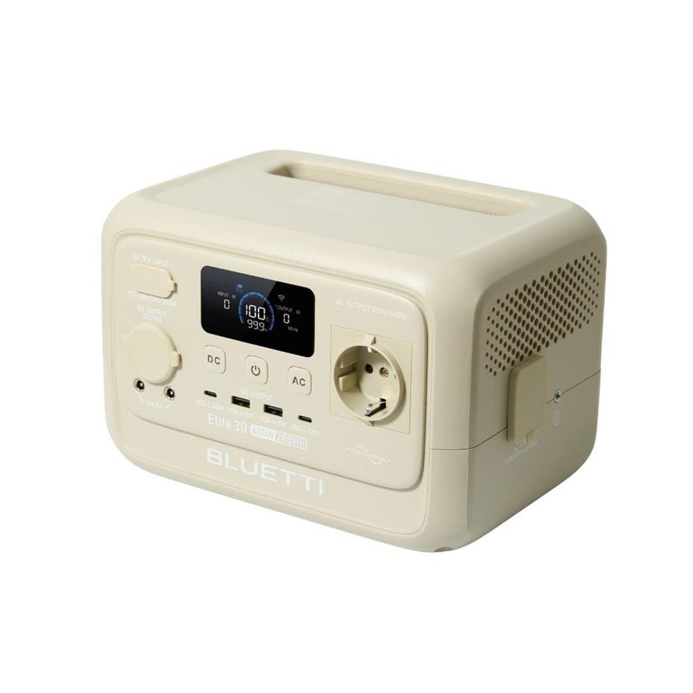 POWER BOX BLUETTI ELITE 30V2 600 วัตต์ สีเบจ