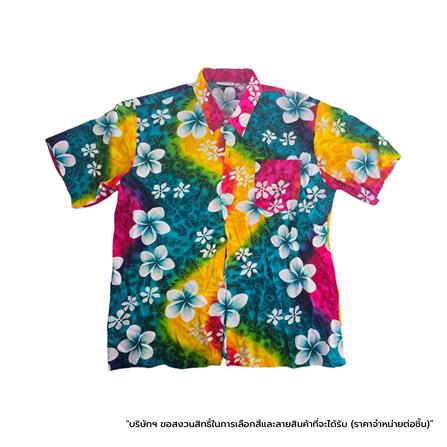 เสื้อลายดอก SONGKRAN อก 46 นิ้ว คละสี (1 ชิ้น)_0