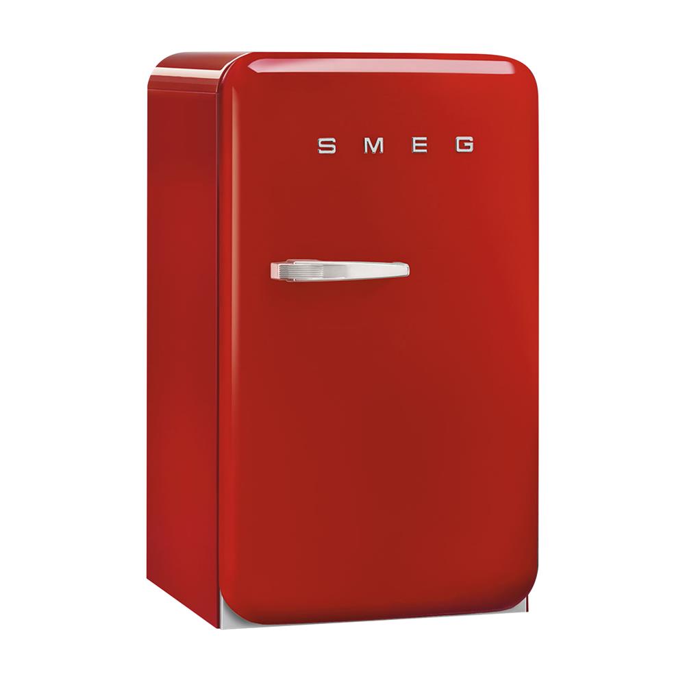 ตู้เย็น 1 ประตู SMEG FAB10RRD6 4.3 คิว สีแดง