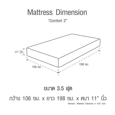 ที่นอน 3.5 ฟุต SERA COMFORT TWO_6