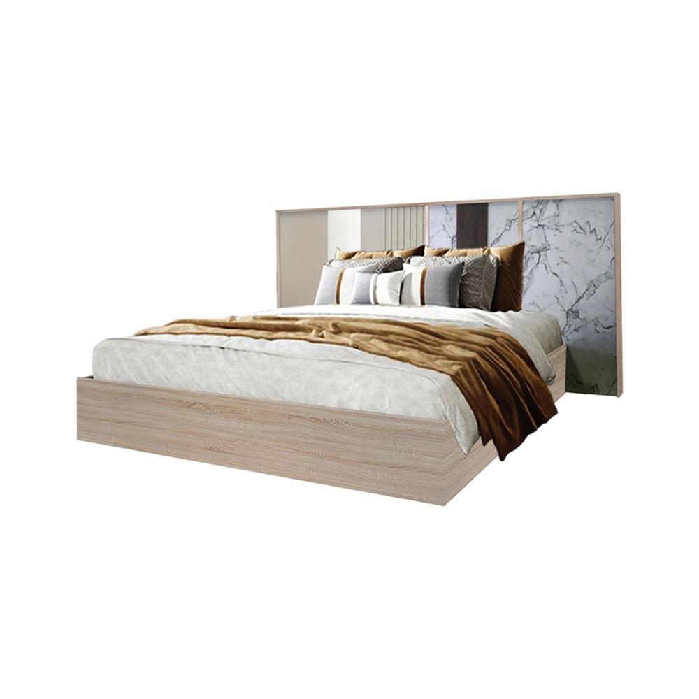 ชุดห้องนอน 6 ฟุต KONCEPT ELLENA สี SOLID CARAMEL