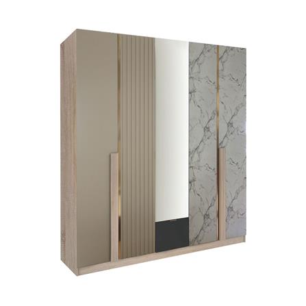 ชุดห้องนอน 6 ฟุต KONCEPT ELLENA สี SOLID CARAMEL_3