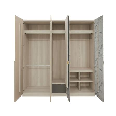 ชุดห้องนอน 6 ฟุต KONCEPT ELLENA สี SOLID CARAMEL_4