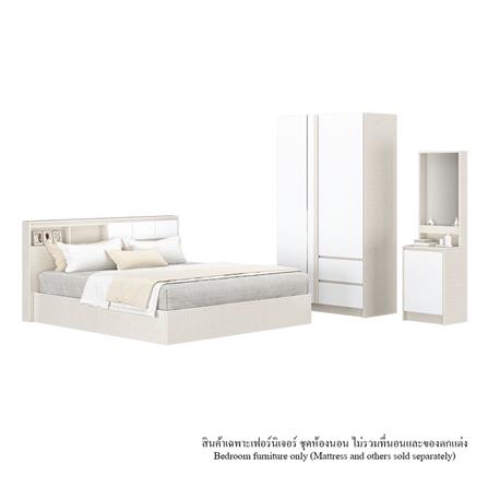 ชุดห้องนอน 5 ฟุต KONCEPT MACHI-5 สี WHITE_0