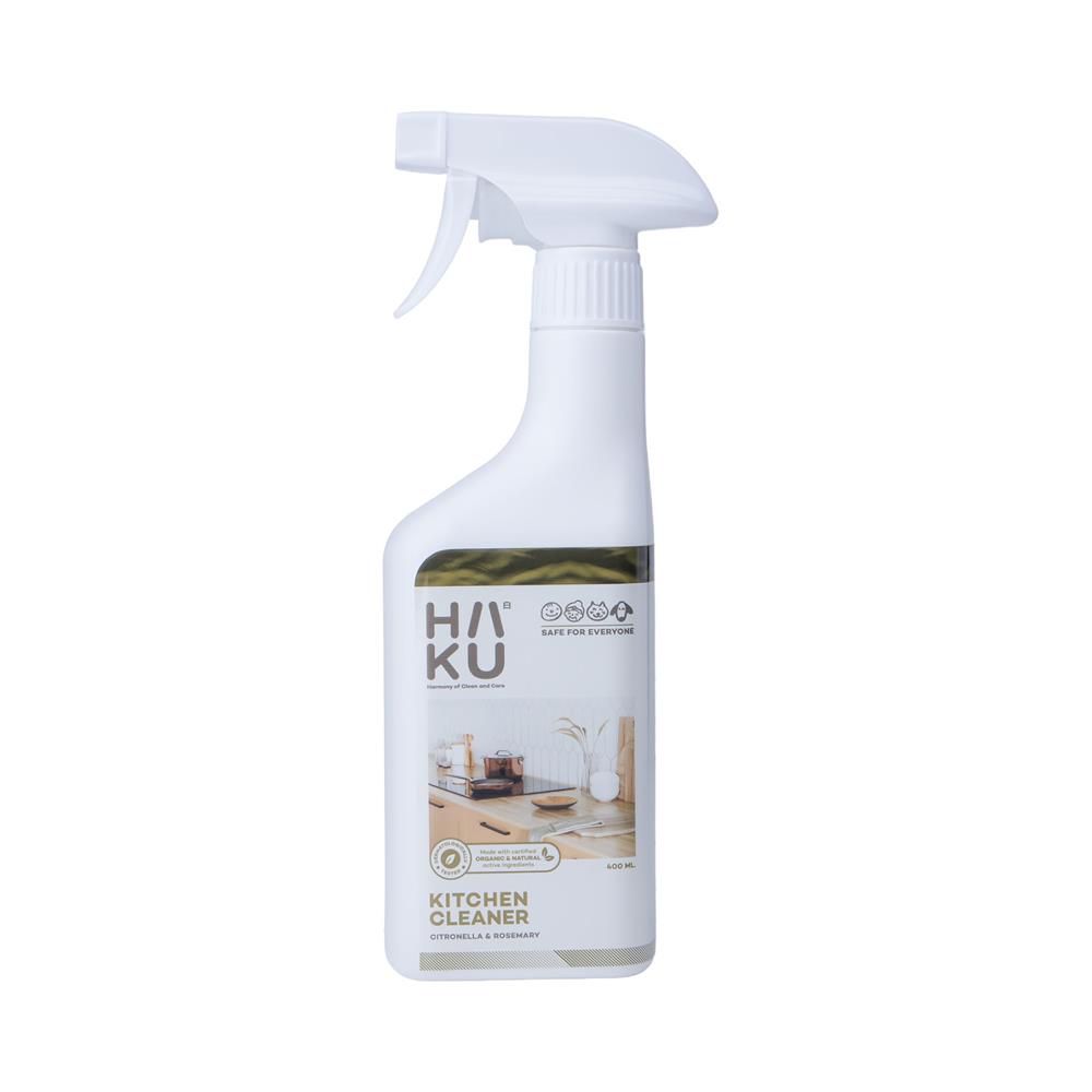 สเปรย์ทำความสะอาดห้องครัว HAKU 400 มล. น้ำมันหอมระเหยบริสุทธิ์_1