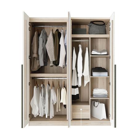 ชุดห้องนอน 6 ฟุต KONCEPT KENDRICK สี SOLID IVORY_4