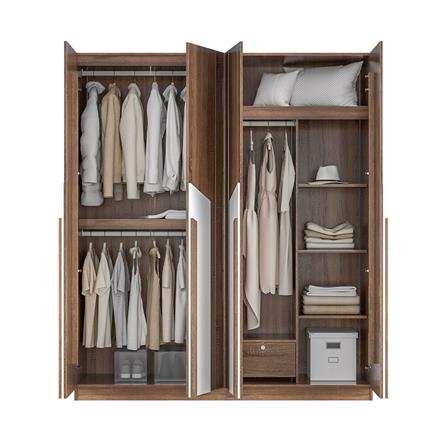 ชุดห้องนอน 6 ฟุต KONCEPT ODENSE-2 สี MOCHA OAK_4